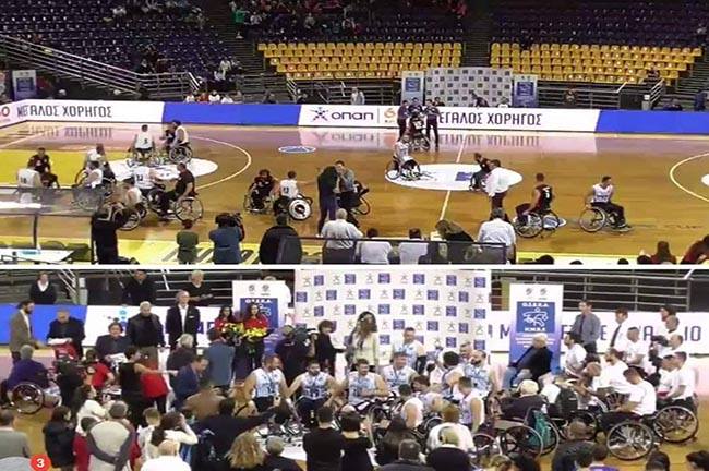 Ο Άτλας Κυπελλούχος Ελλάδας 2018 στο Μπάσκετ με Αμαξίδιο