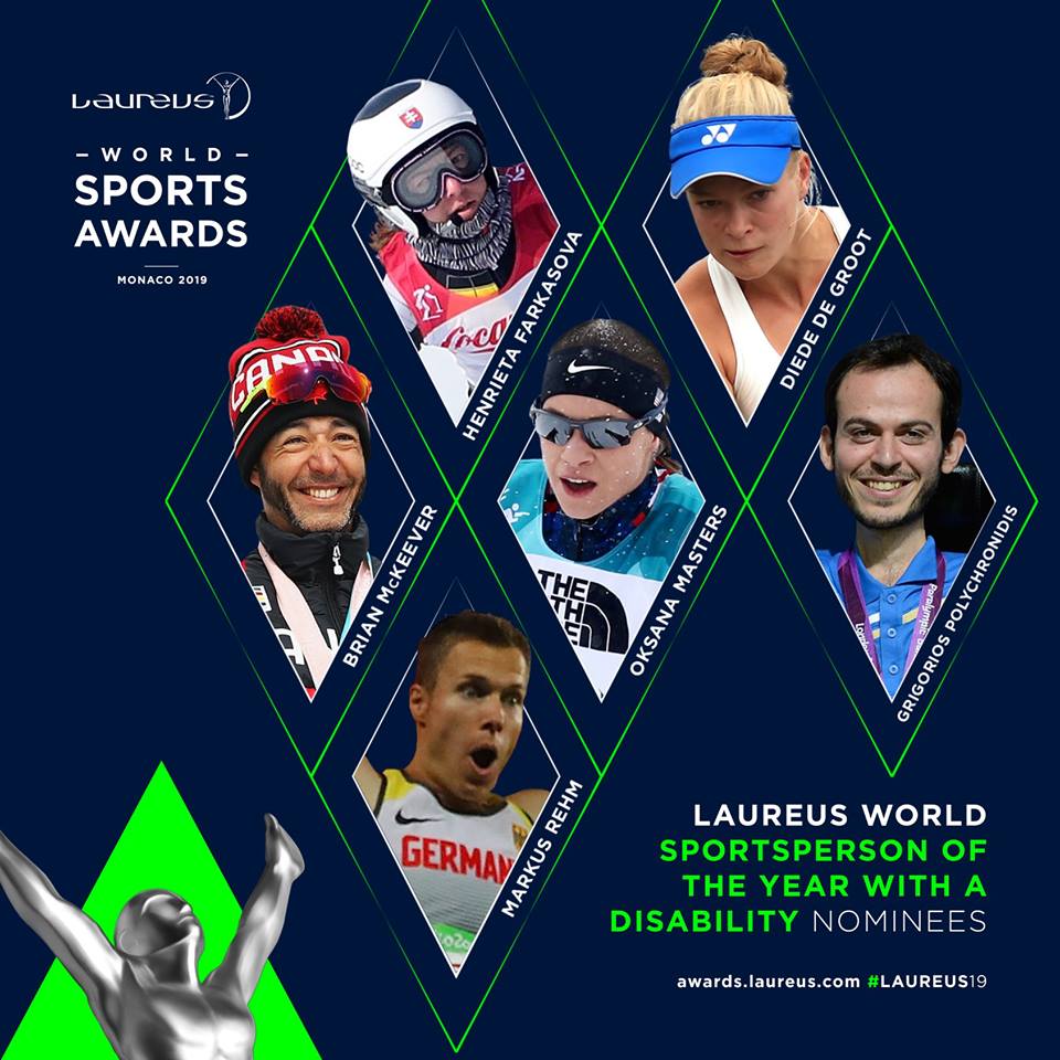 Ο Γρηγόρης Πολυχρονίδης υποψήφιος για τον τίτλο του κορυφαίου Αθλητή με Αναπηρία 2018