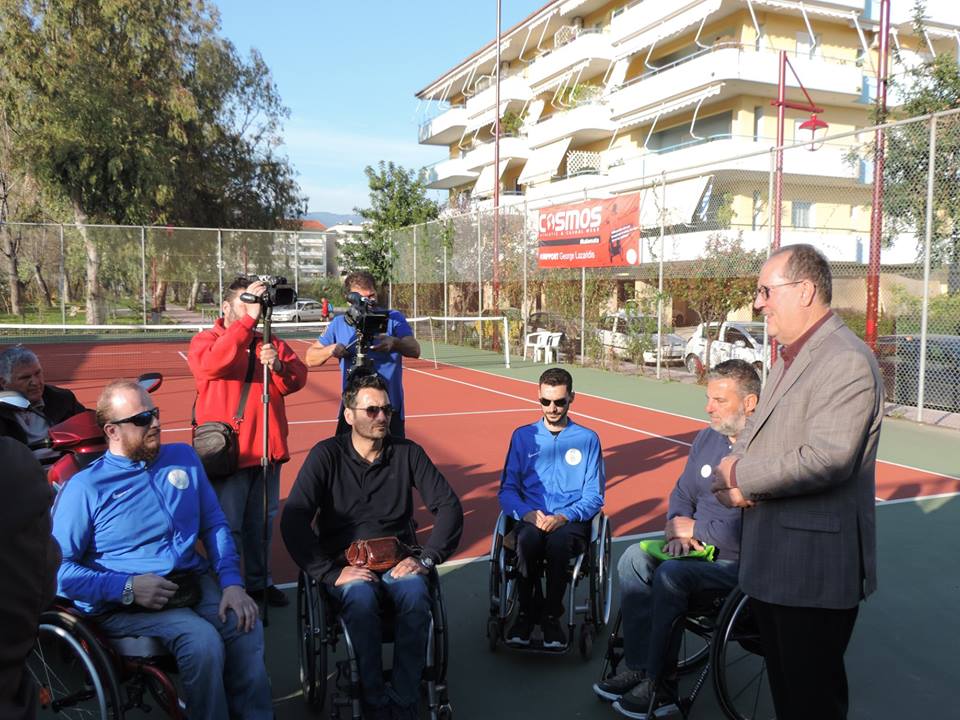 Γηπέδο Τένις για Άτομα με Αναπηρία στην Καλαμάτα