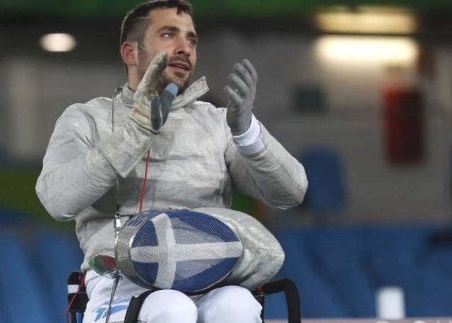 Χρυσό για τον Τριανταφύλλου στο Παγκόσμιο Κύπελλο Ξιφασκίας με Αμαξίδιο 2019