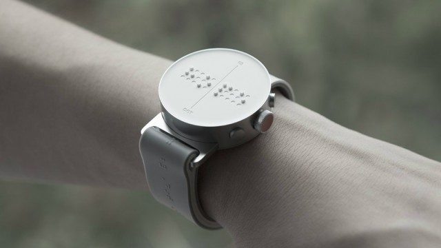 Το Πρώτο Παγκοσμίως Braille Smart-Ρολόι για Τυφλούς