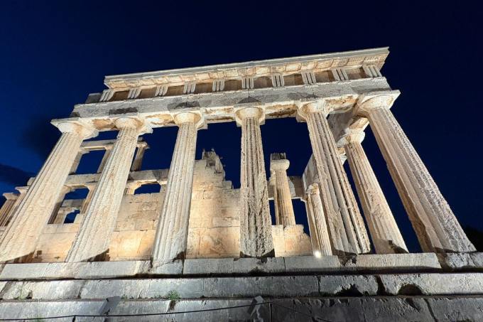 Αναβατόριο για άτομα με αναπηρία στο Ναό της Αφαίας